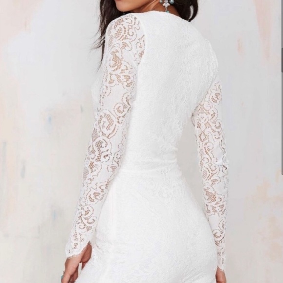 For Love and Lemons White Lace Dress - Picture 2 of 6